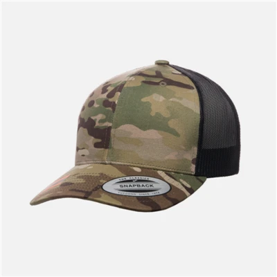Flat Bill Camo Hat