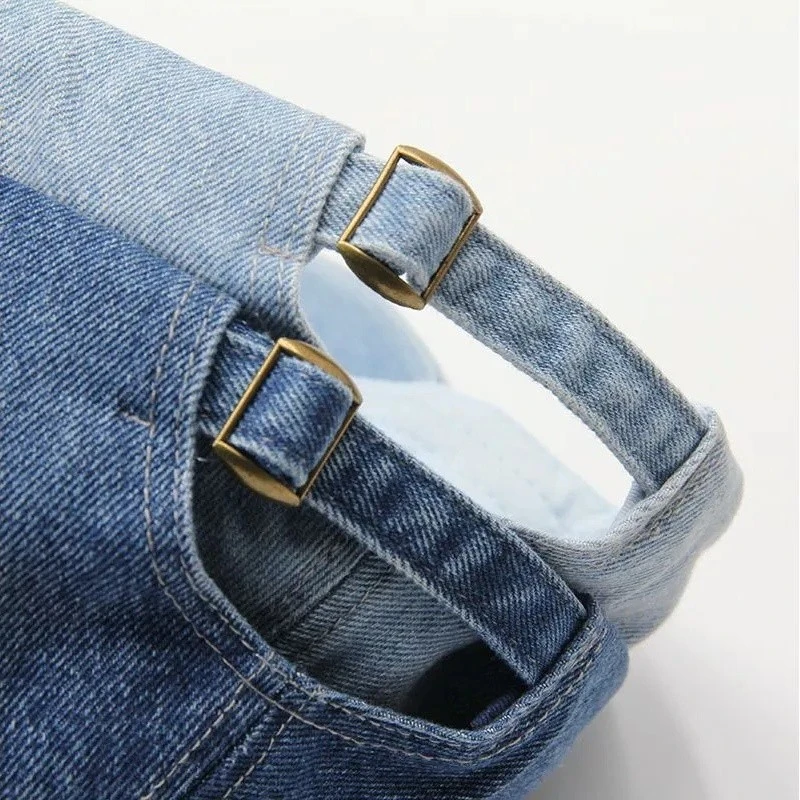 Washed Denim Baseball Cap factory Washed Denim Baseball Cap factory